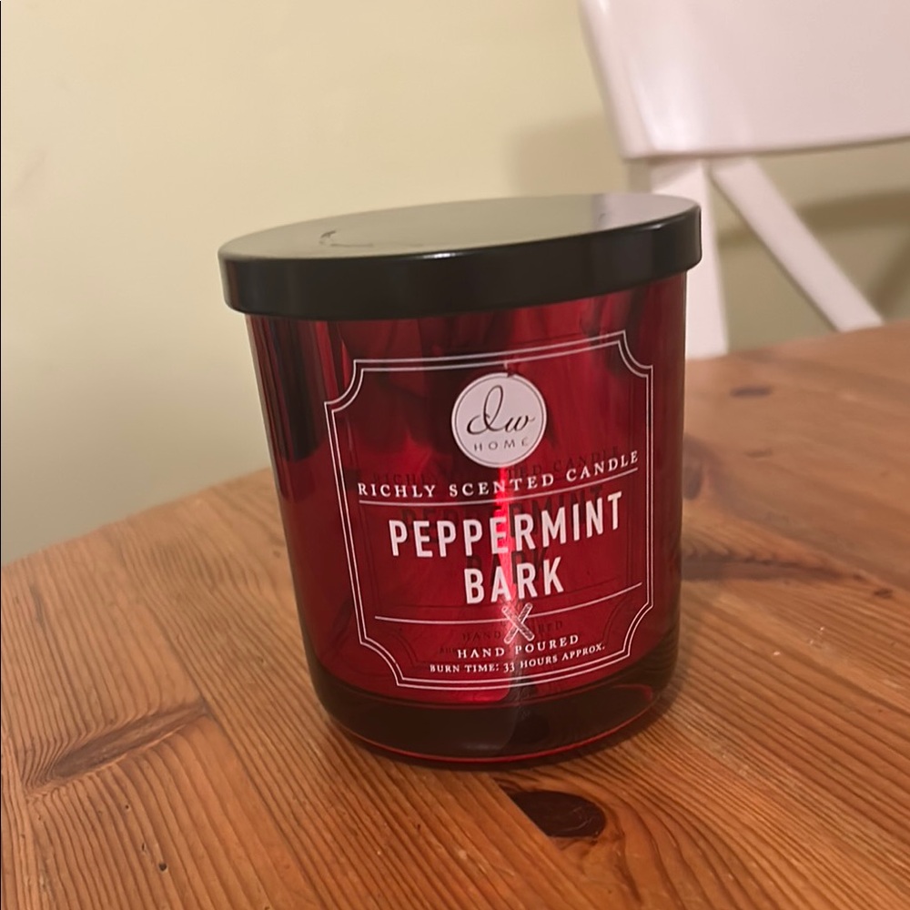 DW Home Peppermint Bark Candle!!